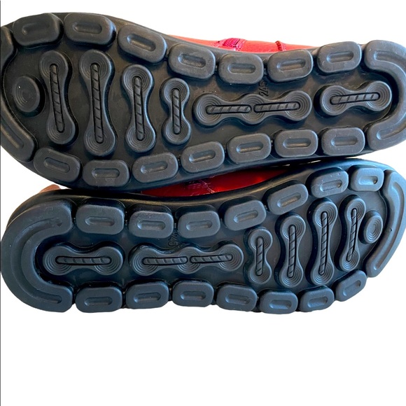 Red Floral Leather Boots NWOT - Picture 5 of 5